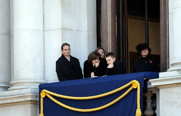 Sophie, Countess of Wessex, Kate Middleton, Prince William, Prince Harry, Princess Anne, and Queen Elizabeth