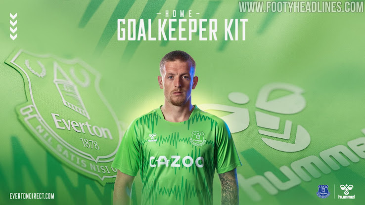 everton goalkeeper kit 2020