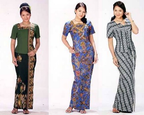 Batik Long Dress Modern Outlet, 53% OFF ...