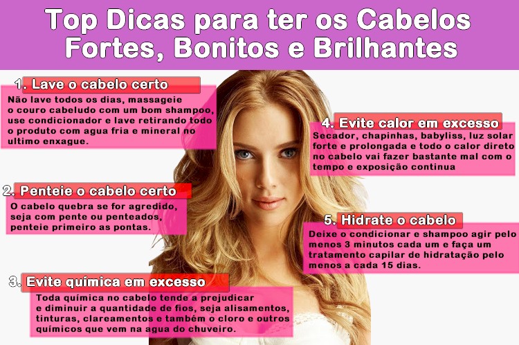 O que fazer para ter um cabelo bonito