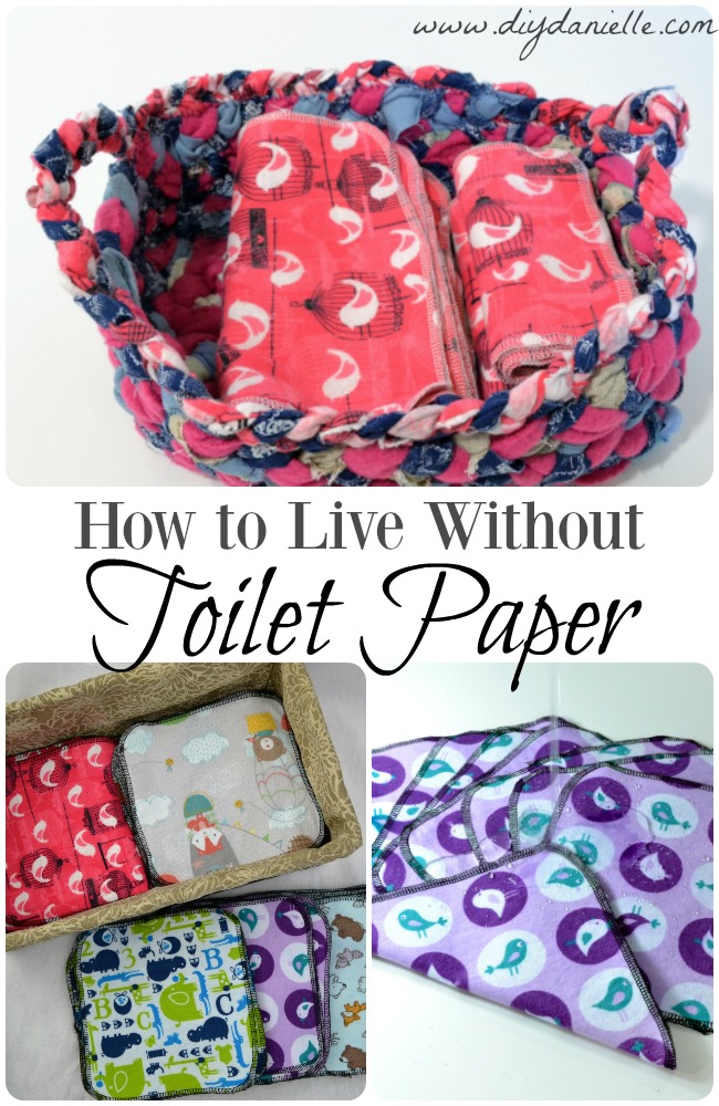 How to live without toilet paper: Saving money and the environment by switching to family cloth. How to live without toilet paper: Saving money and the environment by switching to reusable cloth wipes.