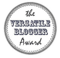 super sweet blogging award - the versatile blogger award 