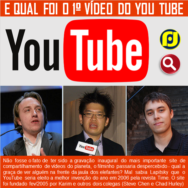 O Blog do JF Qual foi o primeiro vídeo do YouTube? O Blog do JF Qual foi o primeiro vídeo do YouTube?
