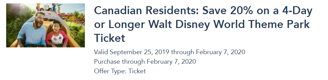 加国理财 加国居民购买迪斯尼门票优惠