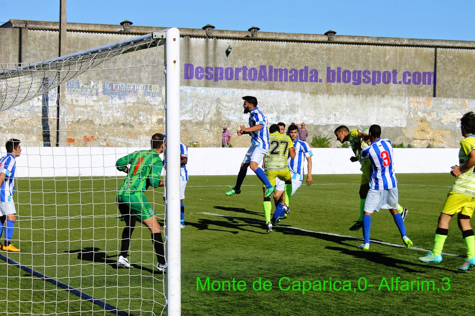 JORNAL DESPORTO ALMADA FUTEBOL 1ª DIVISÃO DISTRITAL MONTE DE