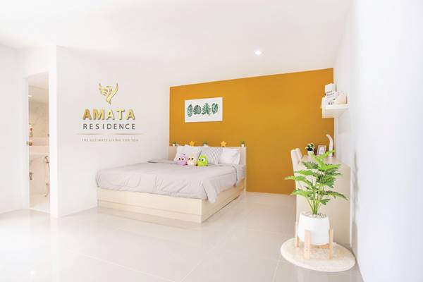 Amata Residence อมตะเรสซิเด้นท์ อพาร์ตเม้นท์ 8 ชั้น บ่อวิน ศรีราชา ชลบุรี