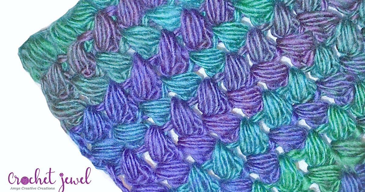 Amy's Crochet Creative Creations Crochet Braided Stitch Tutorial