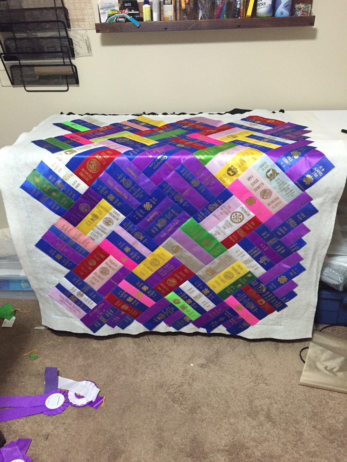 Carrie On The Prairie Ribbon Quilts