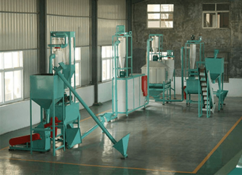Small Fish Feed Production Line