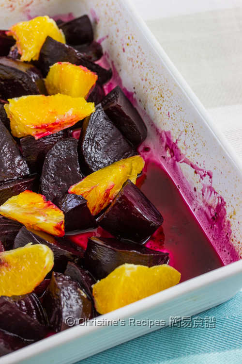 烤黑醋橙汁紅菜頭 Roasted Balsamic Beetroot with Orange Juice01