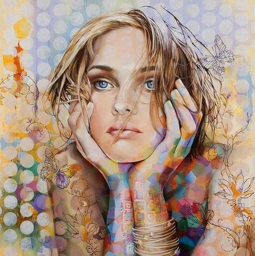 Do not make the model more beautiful than she is Do not make the model more beautiful than she is