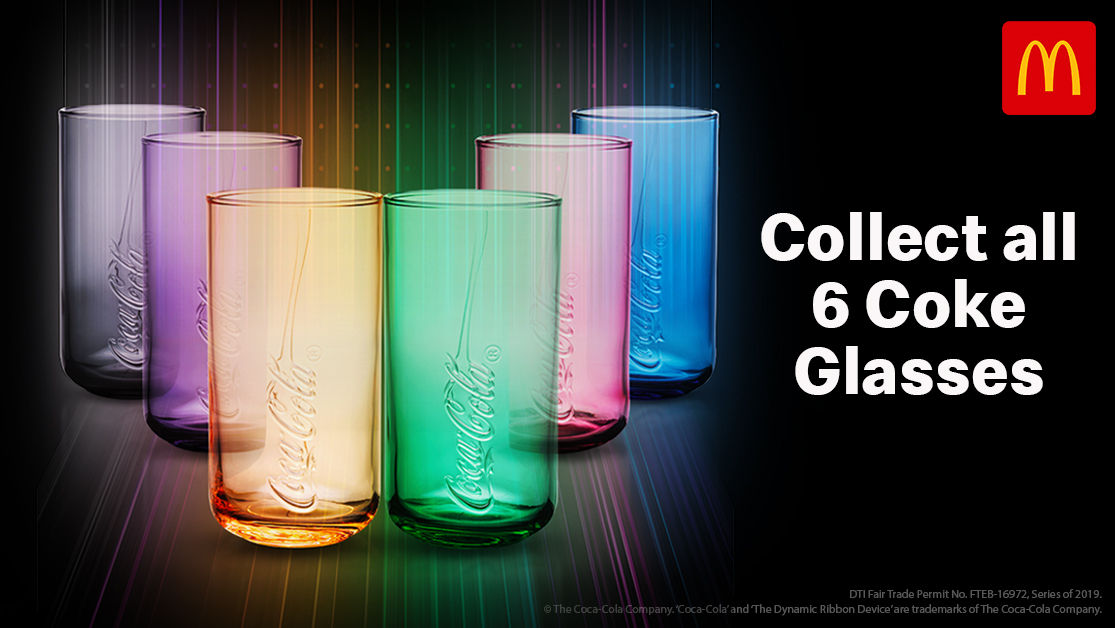 The SlickMaster's Files Get the new 2019 McDo Coke Glasses!