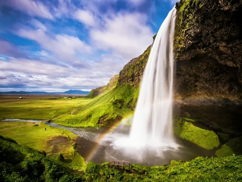 Beautiful waterfalls images,Seljalandsfoss