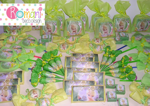 Golosinas Personalizadas de Campanita Tinkerbell