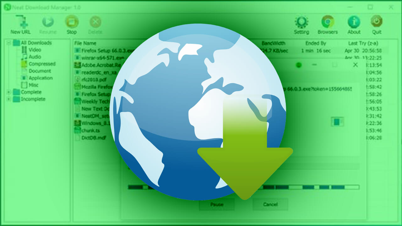 Neat Download Manager est une alternative à IDM pour télécharger des