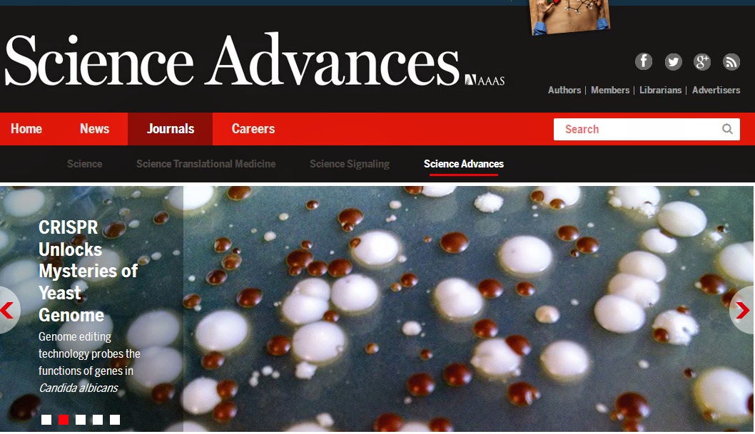 De revistas y libros Science Advances, nueva revista electrónica de