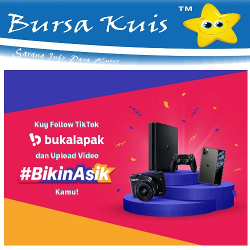 Kuis Promo Bukalapak Berhadiah iPhone 11 dan hadiah Wow Lainnya - BURSA