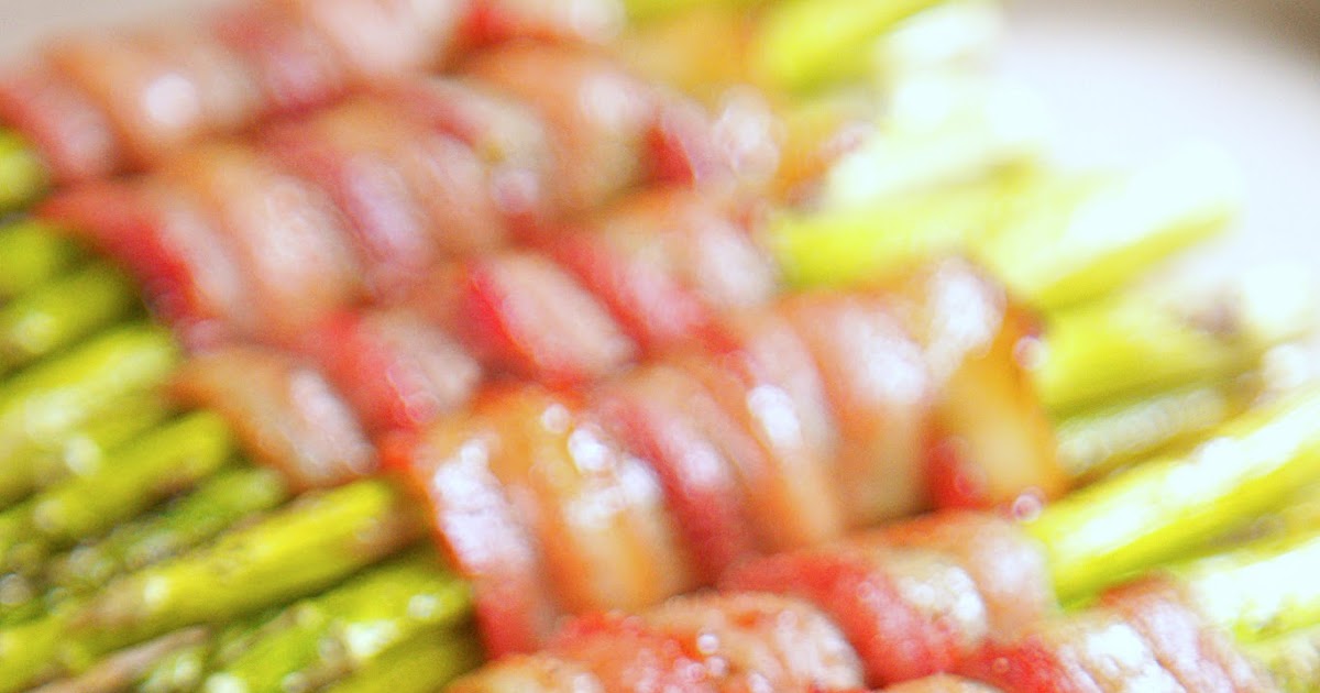 Bacon Wrapped Asparagus Plain Chicken