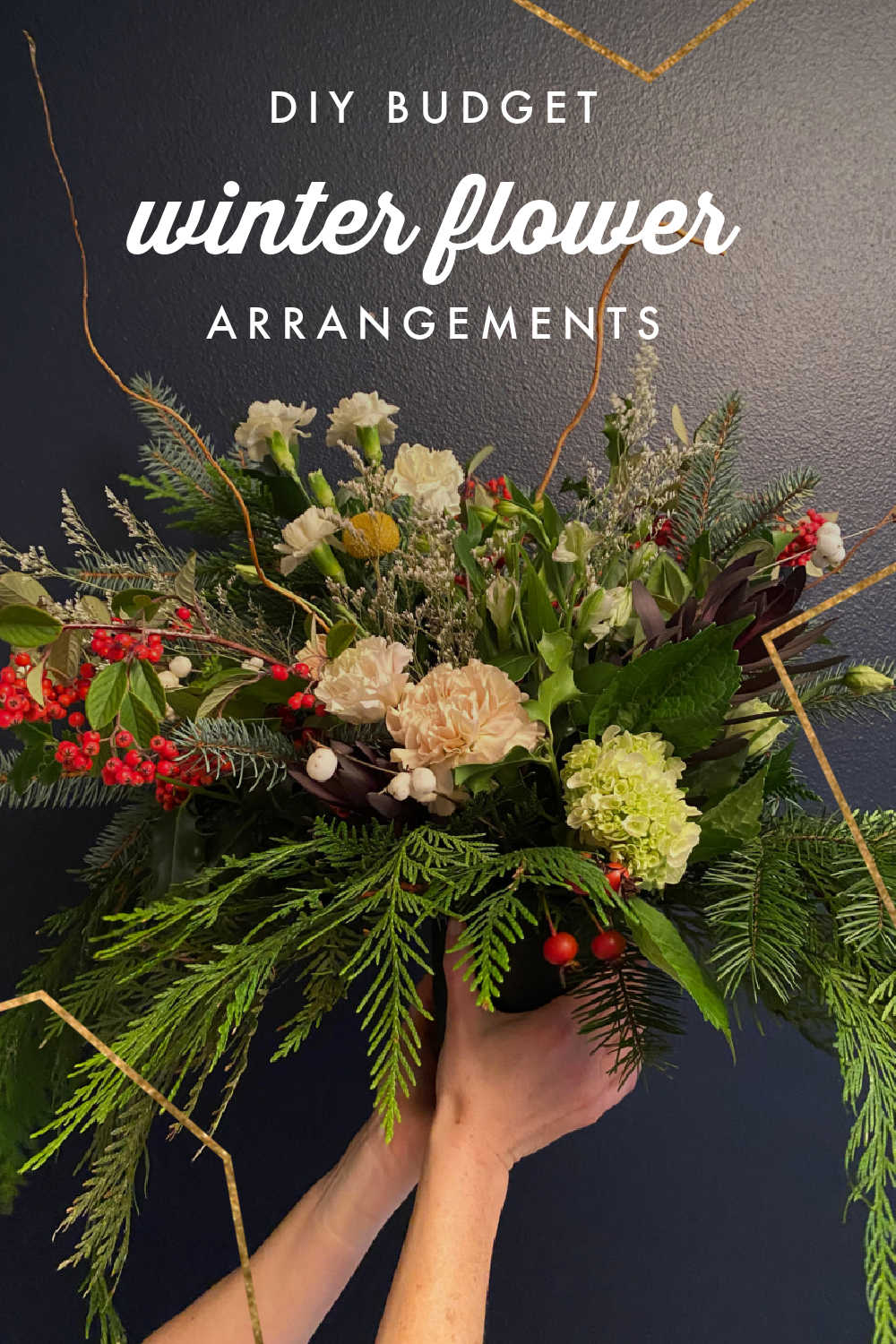 Seven Favorite Winter Floral Arrangements  Winter floral arrangements,  Winter flower arrangements, Flower arrangements diy