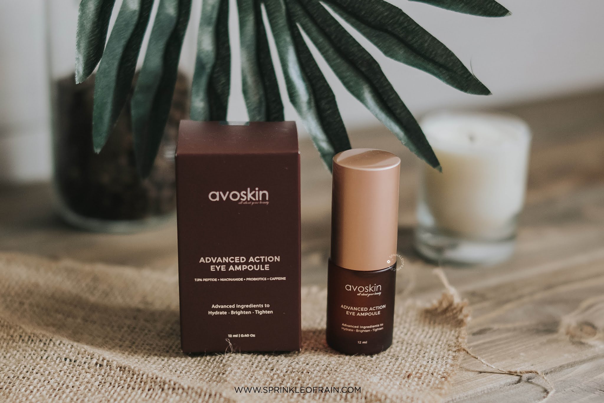 review avoskin eye serum
