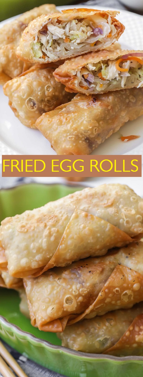 FRIED EGG ROLLS Life Love And Sweet
