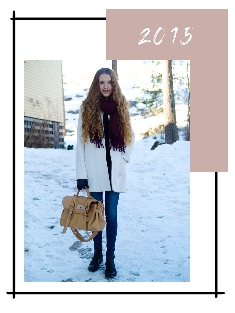 Pretty style winter outfit - Preppy talviasu