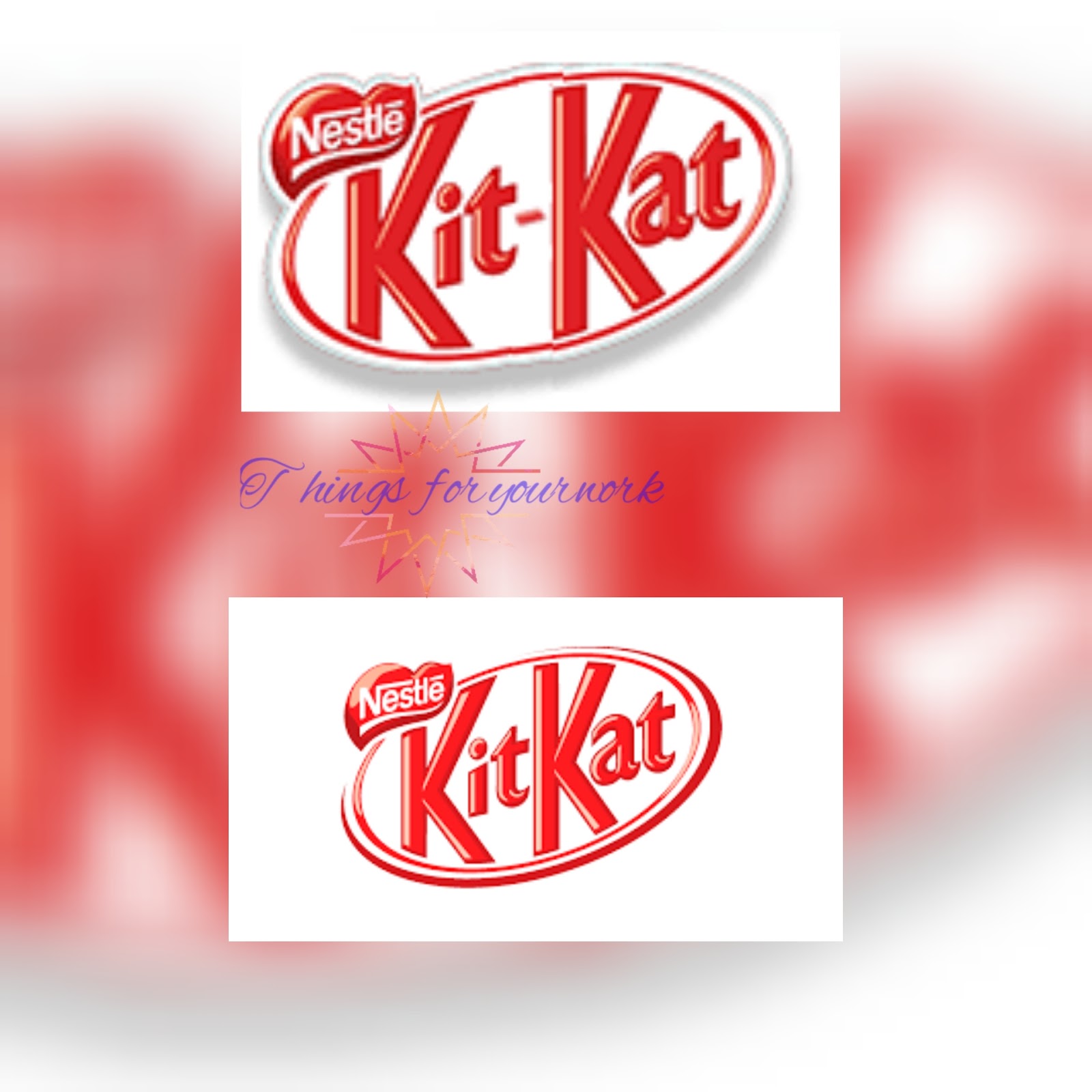 Kit Kat Logo With Dash Harding Colood