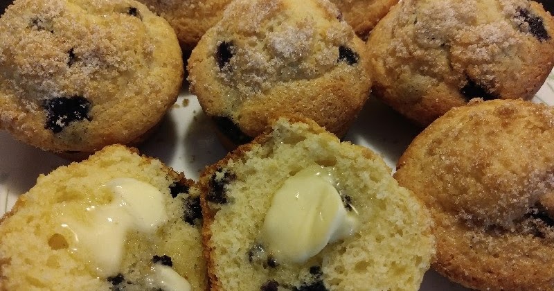 Quick Easy Blueberry Muffins