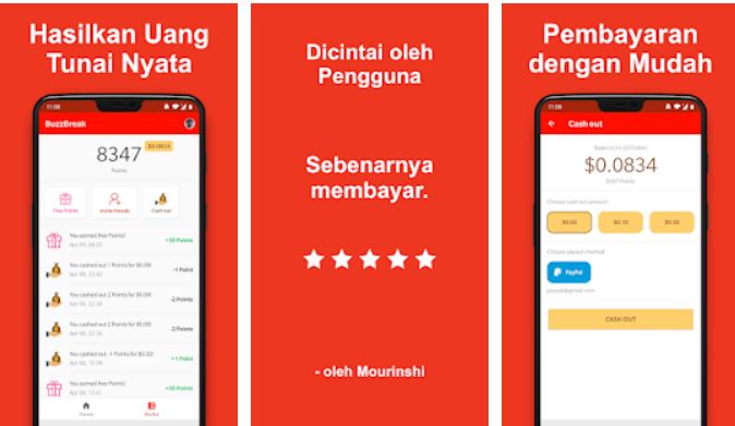 17 Aplikasi Penghasil Uang Di Android Tercepat Terbukti Membayar 2021 Review Teknologi Sekarang