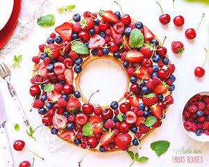 ⏳ GÂTEAU DE NOUVEL AN 2021 (vanille & fruits rouges) ⏳ 