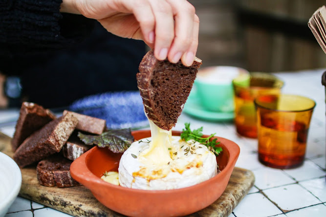 Cheese with Bread The Potting Shed