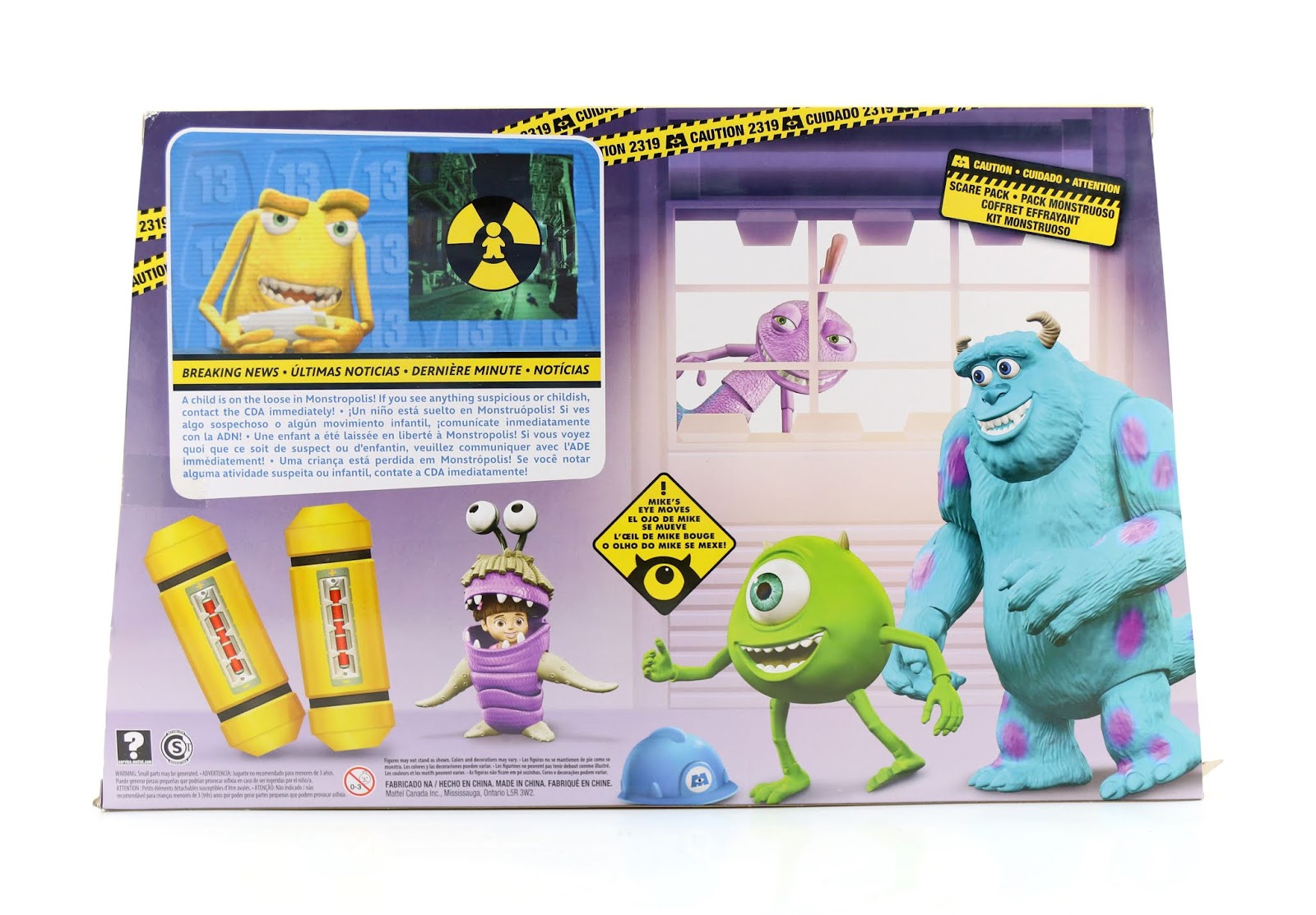 Monsters Inc Characters Figurines