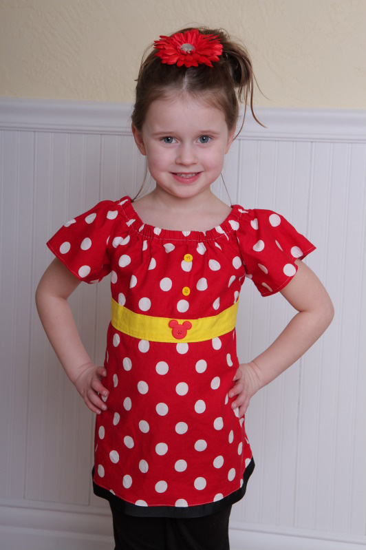 Little Debs Dresses: CUSTOM Boutique MINNIE Mouse Red Dot Disney Dress ...