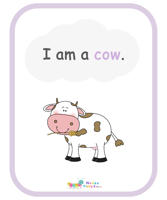 Guessing for Kids -  Who am I? - I am a cow