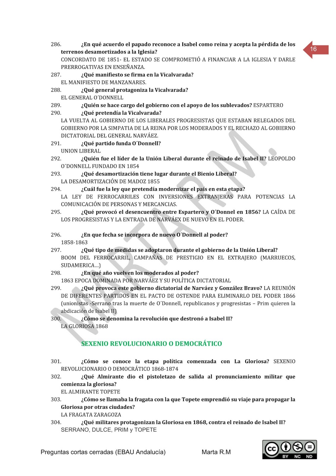 Preguntas Cortas Historia De España Selectividad Andalucia Historia de España fácil: PREGUNTAS CERRADAS A EBAU ANDALUCÍA