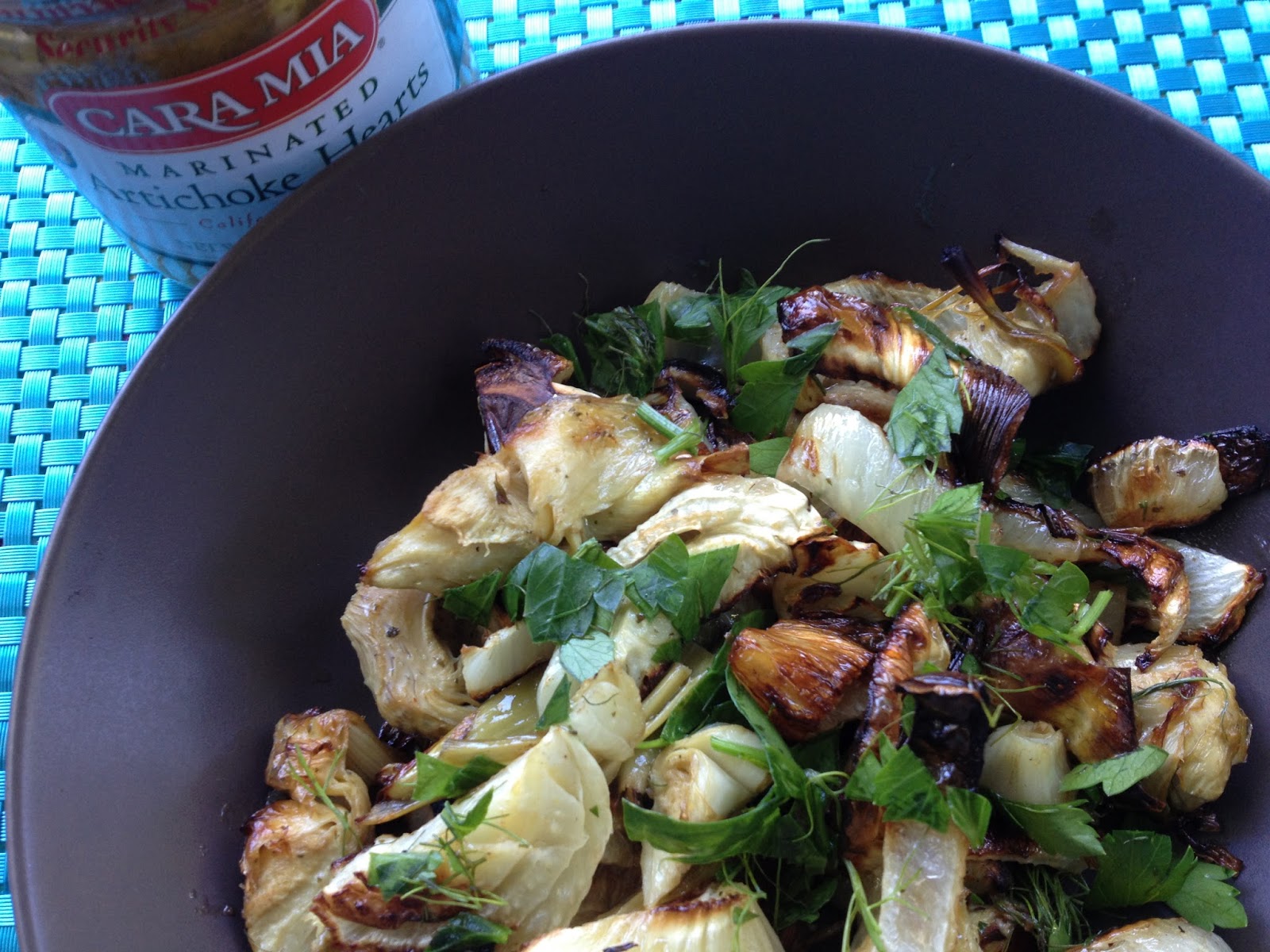 Cara Mia Roasted Artichoke Hearts and Fennel