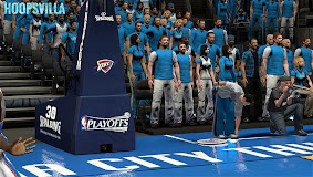 NBA 2k14 Stadium Mod : Playoff Edition - Oklahoma City Thunder - Chesapeake Energy Arena