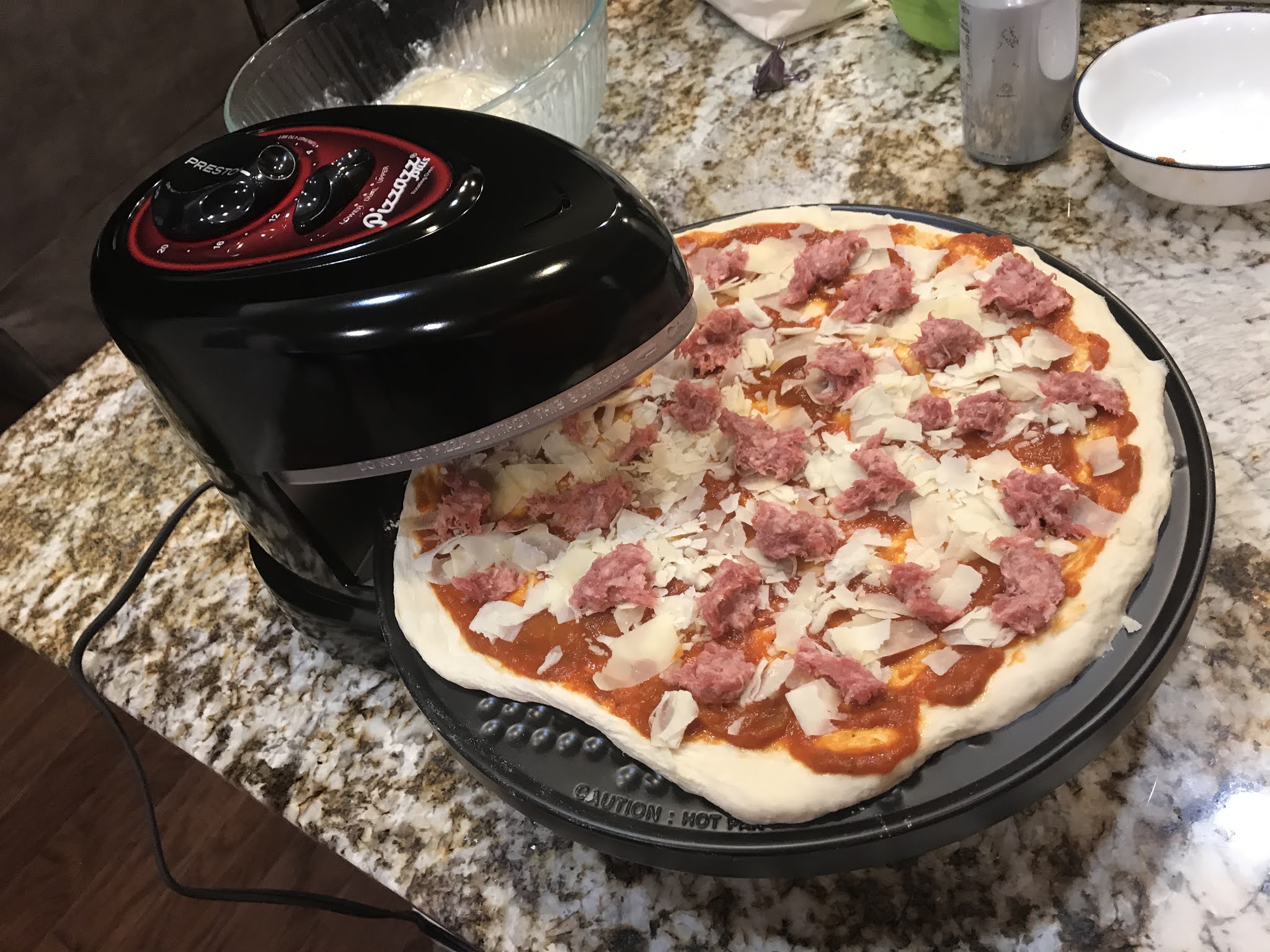 Pizzazz Pizza Maker Instructions Presto Pizzazz Plus Rotating