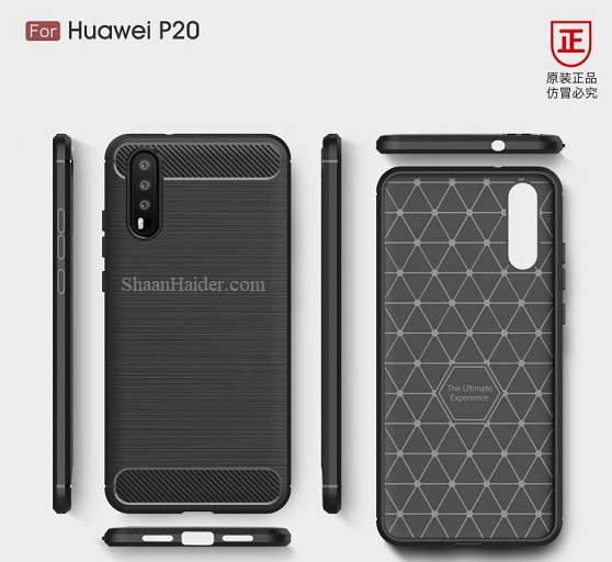 Huawei P20 Smartphone Leaked Design and Case