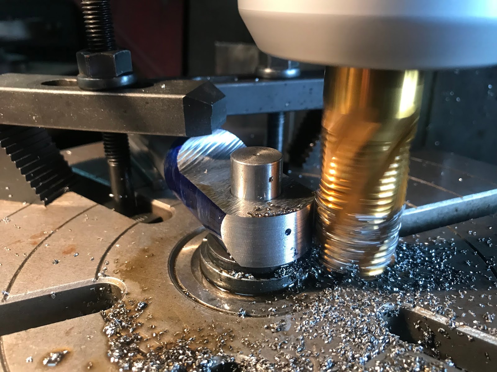 GrassRootsCycles Deep Depths Of Cut By Roughing End Mills