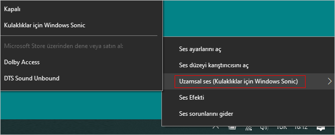 Uzamsal Ses Deneyimi Uzamsal Ses Deneyimi