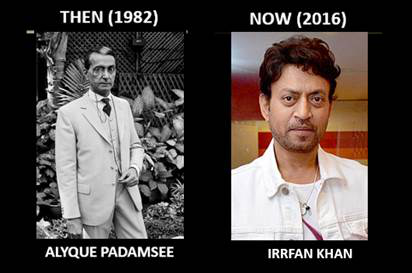 Irrfan Khan for the role of Jinnah