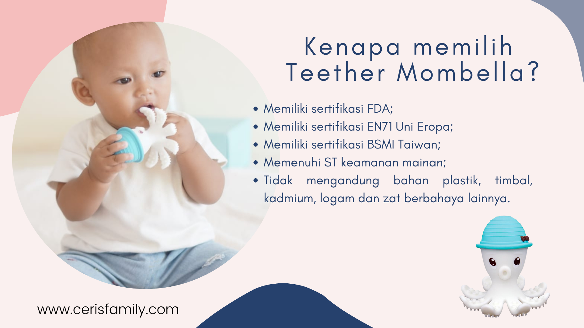 Review Teether Mombella, Kualitas Teether Terbaik ^_^ CERIS Family