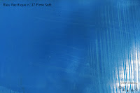 bleu pacifique n°37 Fimo Soft nuancier polymère