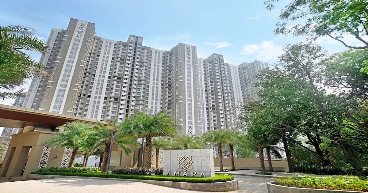 Lodha Amara Thane Project offers various flats in Mumbai