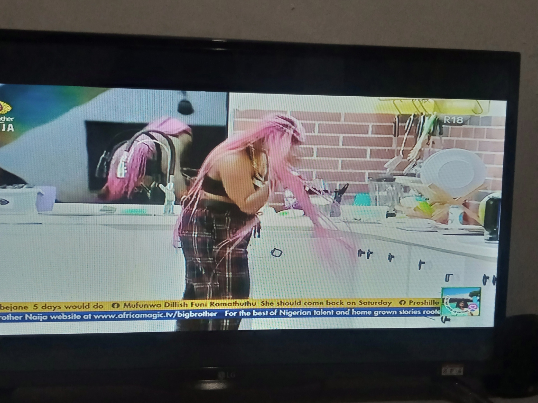 BBNaija: Pictures as Biggie order housemates to search for Nini or back their bags