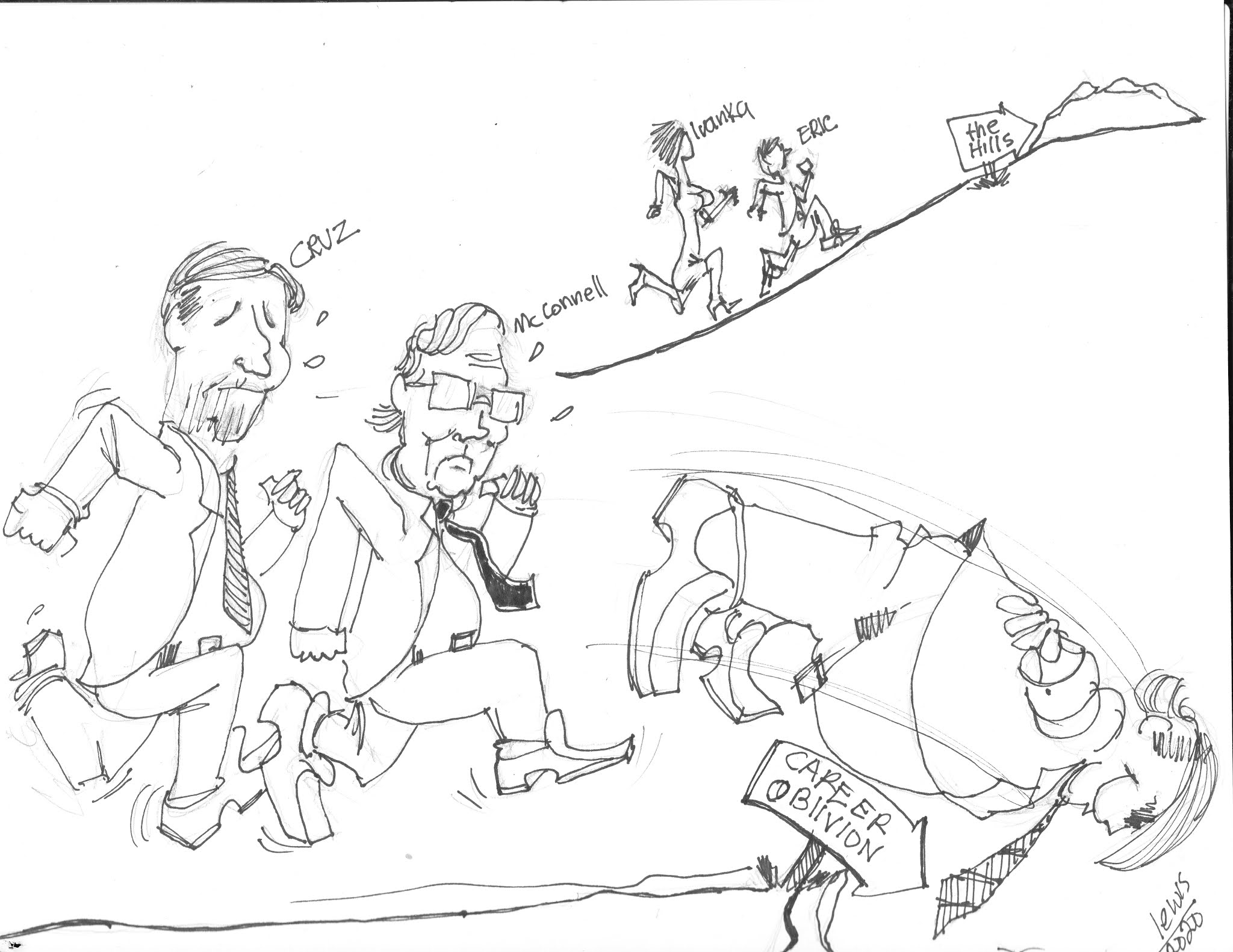 Black Funny Guy political cartoons 2020