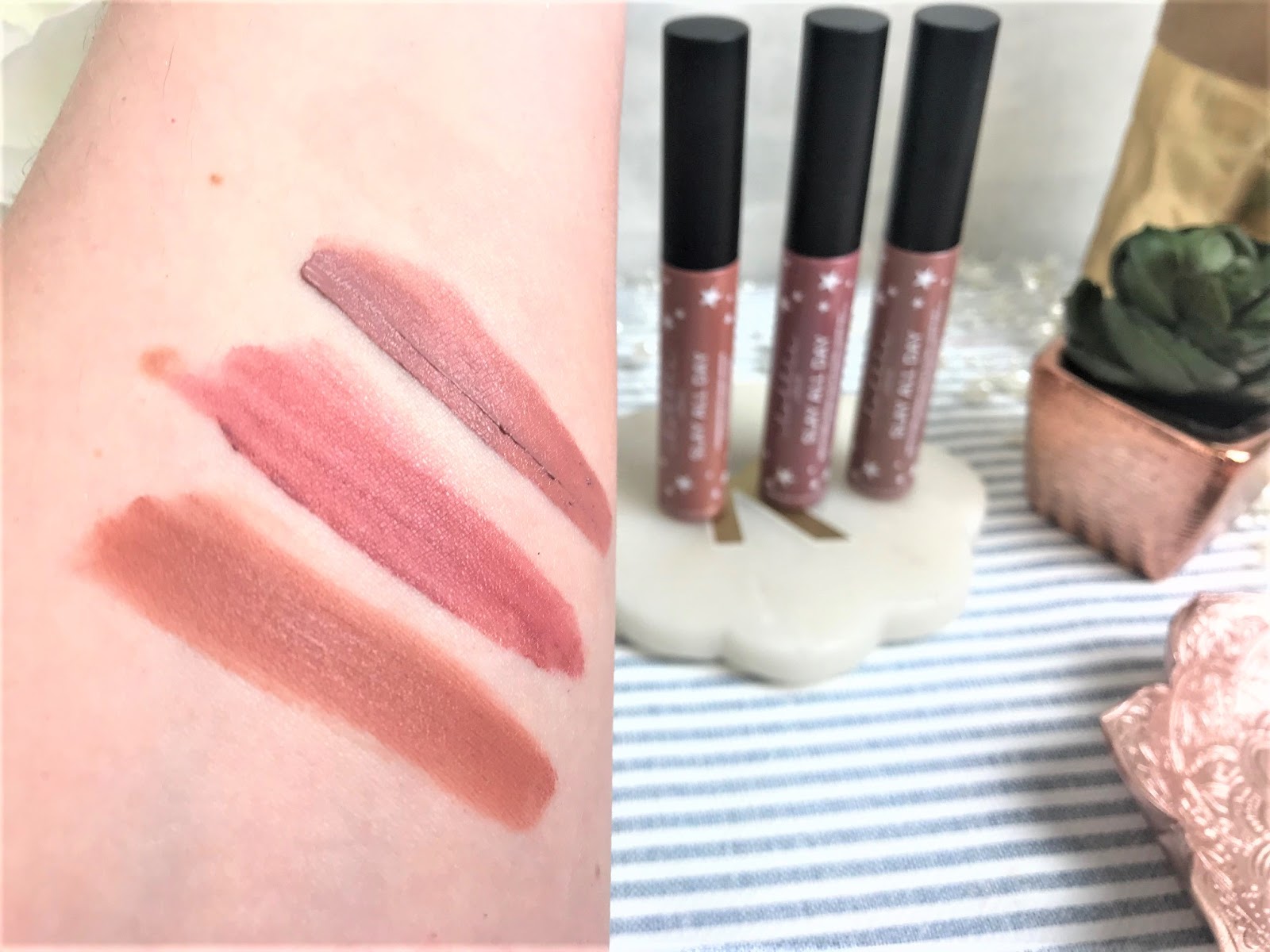 Lottie London Slay All Day Matte Liquid Lipsticks Review + Swatches