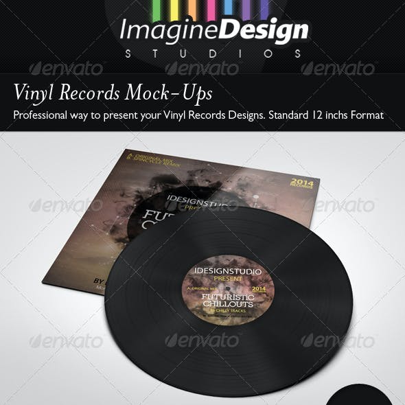 520+ Best Vinyl Record Mockup Templates | Free & Premium