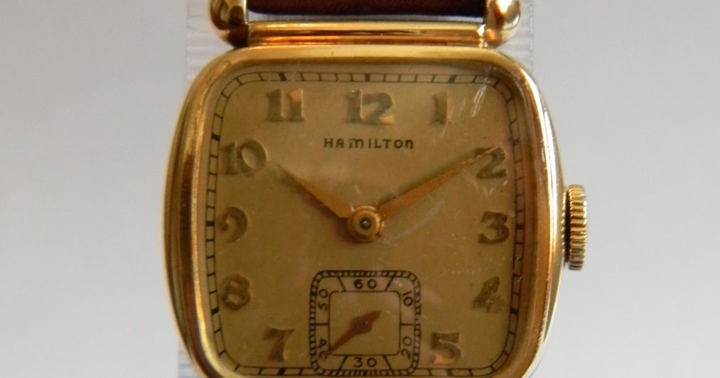 Paul's Pens & Watches HAMILTON Martin caliber 987A circa 1946 Yellow